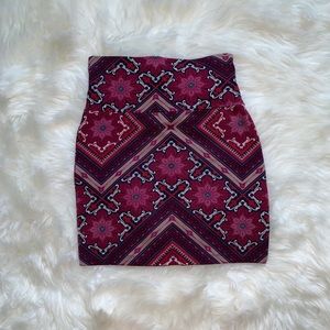 Charlotte Russe mini pencil skirt